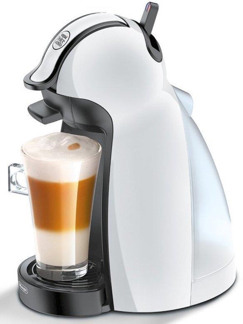 DELONGHI Nespresso Dolce Gusto Piccolo macchina da caffè in capsule EDG100 bianco